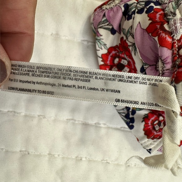 Anthropologie Floral One Piece Swimsuit  Tropical With Padding - Picture 13 of 14
